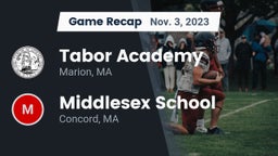 Recap: Tabor Academy vs. Middlesex School 2023