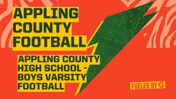 Appling County football highlights Appling County Football