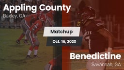 Matchup: Appling County High vs. Benedictine  2020