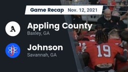Recap: Appling County  vs. Johnson  2021