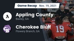 Recap: Appling County  vs. Cherokee Bluff   2021