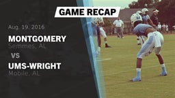 Recap: Montgomery  vs. UMS-Wright Prep 2016