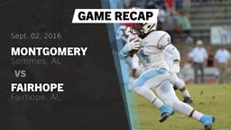 Recap: Montgomery  vs. Fairhope  2016