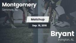 Matchup: Montgomery High vs.  Bryant  2016