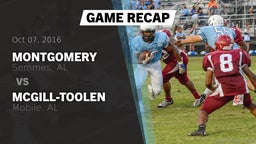 Recap: Montgomery  vs. McGill-Toolen  2016