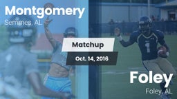 Matchup: Montgomery High vs. Foley  2016