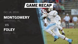 Recap: Montgomery  vs. Foley  2016