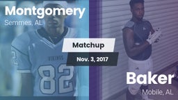 Matchup: Montgomery High vs. Baker  2017