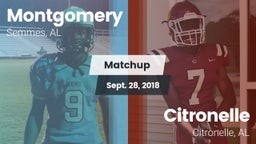 Matchup: Montgomery High vs. Citronelle  2018