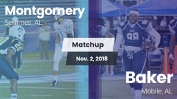 Matchup: Montgomery High vs. Baker  2018