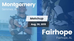 Matchup: Montgomery High vs. Fairhope  2019