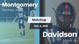 Matchup: Montgomery High vs. Davidson  2019