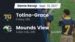 Recap: Totino-Grace  vs. Mounds View  2017