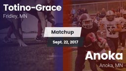 Matchup: Totino-Grace High vs. Anoka  2017