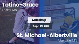 Matchup: Totino-Grace High vs. St. Michael-Albertville  2017