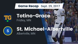 Recap: Totino-Grace  vs. St. Michael-Albertville  2017