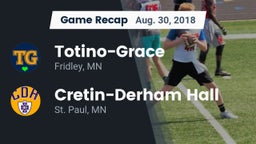 Recap: Totino-Grace  vs. Cretin-Derham Hall  2018