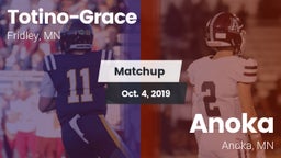 Matchup: Totino-Grace High vs. Anoka  2019