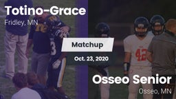 Matchup: Totino-Grace High vs. Osseo Senior  2020