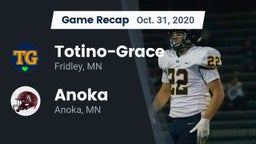 Recap: Totino-Grace  vs. Anoka  2020