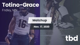 Matchup: Totino-Grace High vs. tbd 2020