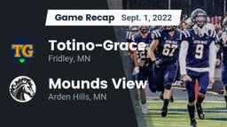 Recap: Totino-Grace  vs. Mounds View  2022