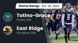 Recap: Totino-Grace  vs. East Ridge  2022