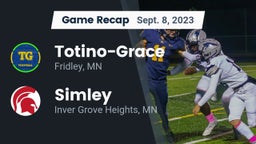Recap: Totino-Grace  vs. Simley  2023