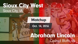 Matchup: Sioux City West vs. Abraham Lincoln  2016
