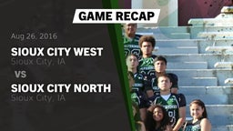 Recap: Sioux City West   vs. Sioux City North  2016