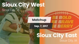 Matchup: Sioux City West vs. Sioux City East  2017