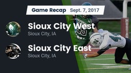 Recap: Sioux City West   vs. Sioux City East  2017