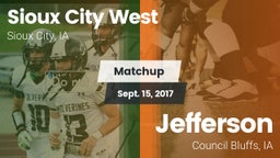 Matchup: Sioux City West vs. Jefferson  2017