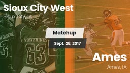 Matchup: Sioux City West vs. Ames  2017