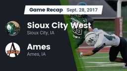 Recap: Sioux City West   vs. Ames  2017