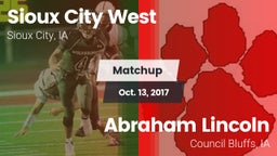 Matchup: Sioux City West vs. Abraham Lincoln  2017