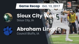 Recap: Sioux City West   vs. Abraham Lincoln  2017