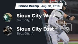 Recap: Sioux City West   vs. Sioux City East  2018