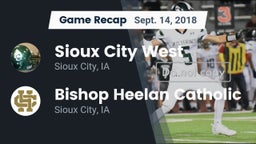 Recap: Sioux City West   vs. Bishop Heelan Catholic  2018