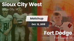 Matchup: Sioux City West vs. Fort Dodge  2018