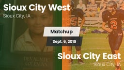 Matchup: Sioux City West vs. Sioux City East  2019
