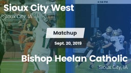 Matchup: Sioux City West vs. Bishop Heelan Catholic  2019