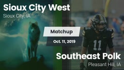 Matchup: Sioux City West vs. Southeast Polk  2019