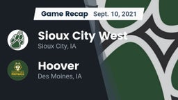 Recap: Sioux City West   vs. Hoover  2021