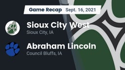 Recap: Sioux City West   vs. Abraham Lincoln  2021