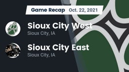 Recap: Sioux City West   vs. Sioux City East  2021