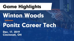 Winton Woods  vs Ponitz Career Tech  Game Highlights - Dec. 17, 2019