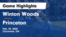 Winton Woods  vs Princeton  Game Highlights - Feb. 25, 2020
