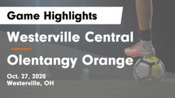 Westerville Central  vs Olentangy Orange  Game Highlights - Oct. 27, 2020