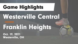 Westerville Central  vs Franklin Heights  Game Highlights - Oct. 19, 2021